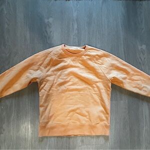 Madewell men’s light orange sweatshirt